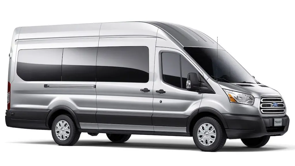 The Ford Transit, a great mom car if you have more than 5 children