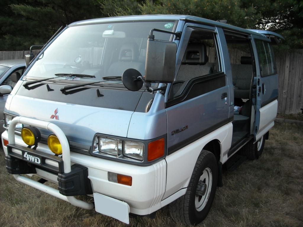 Mitsubishi Delica, one of the most popular affordable JDM imports