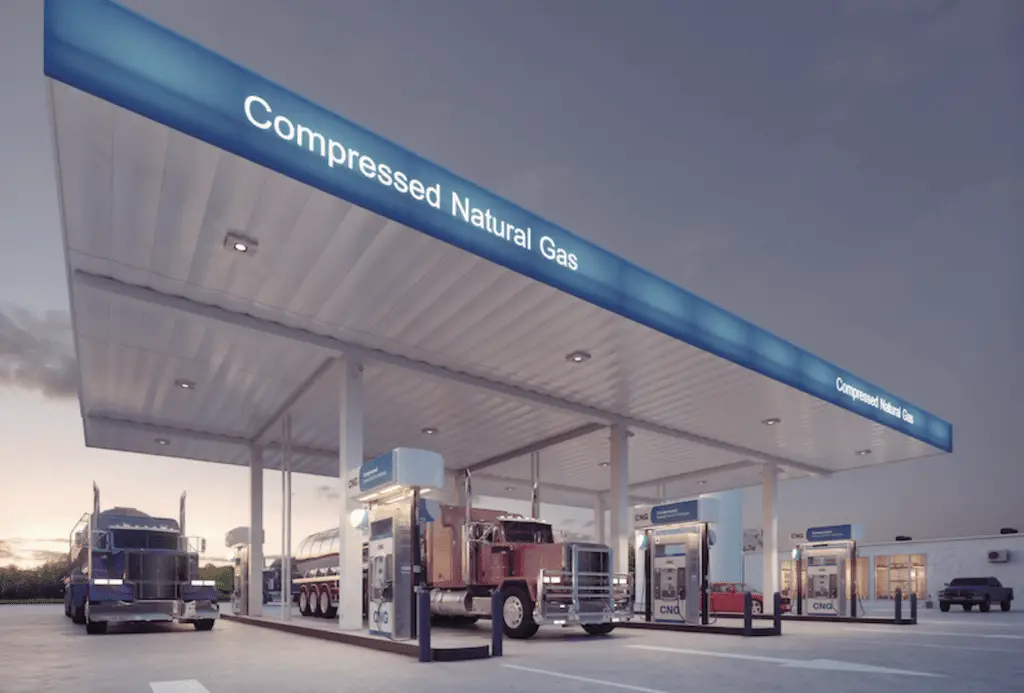natural gas cars fueling station
