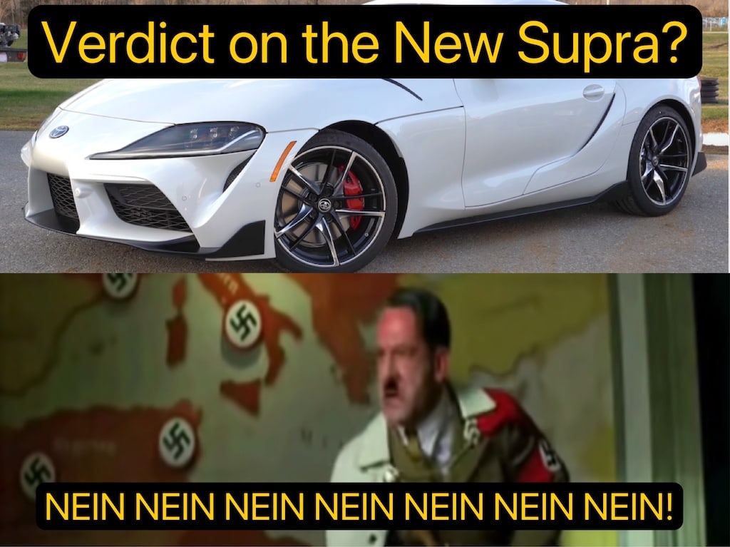 Hitler Nein Supra | Rational Motoring