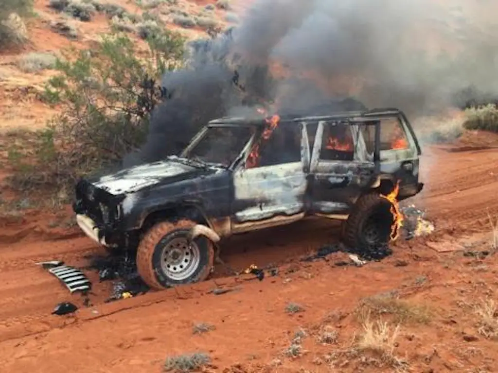 Jeep fires are an unfortunate regular occurance.